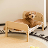 Overlapping Wood Pet Bed XSPB-0044