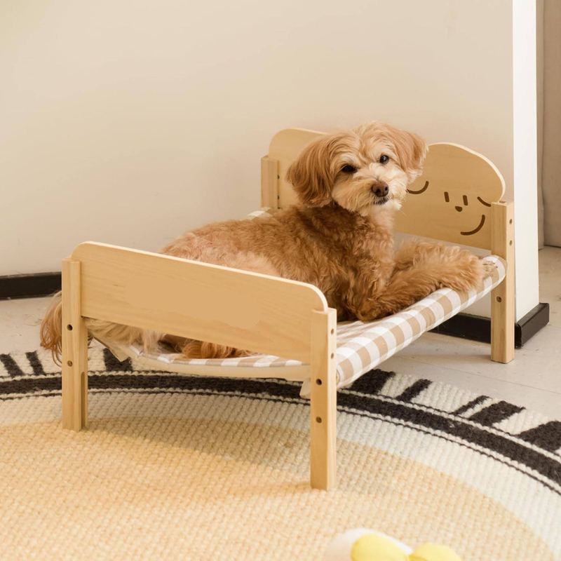 Overlapping Wood Pet Bed XSPB-0044