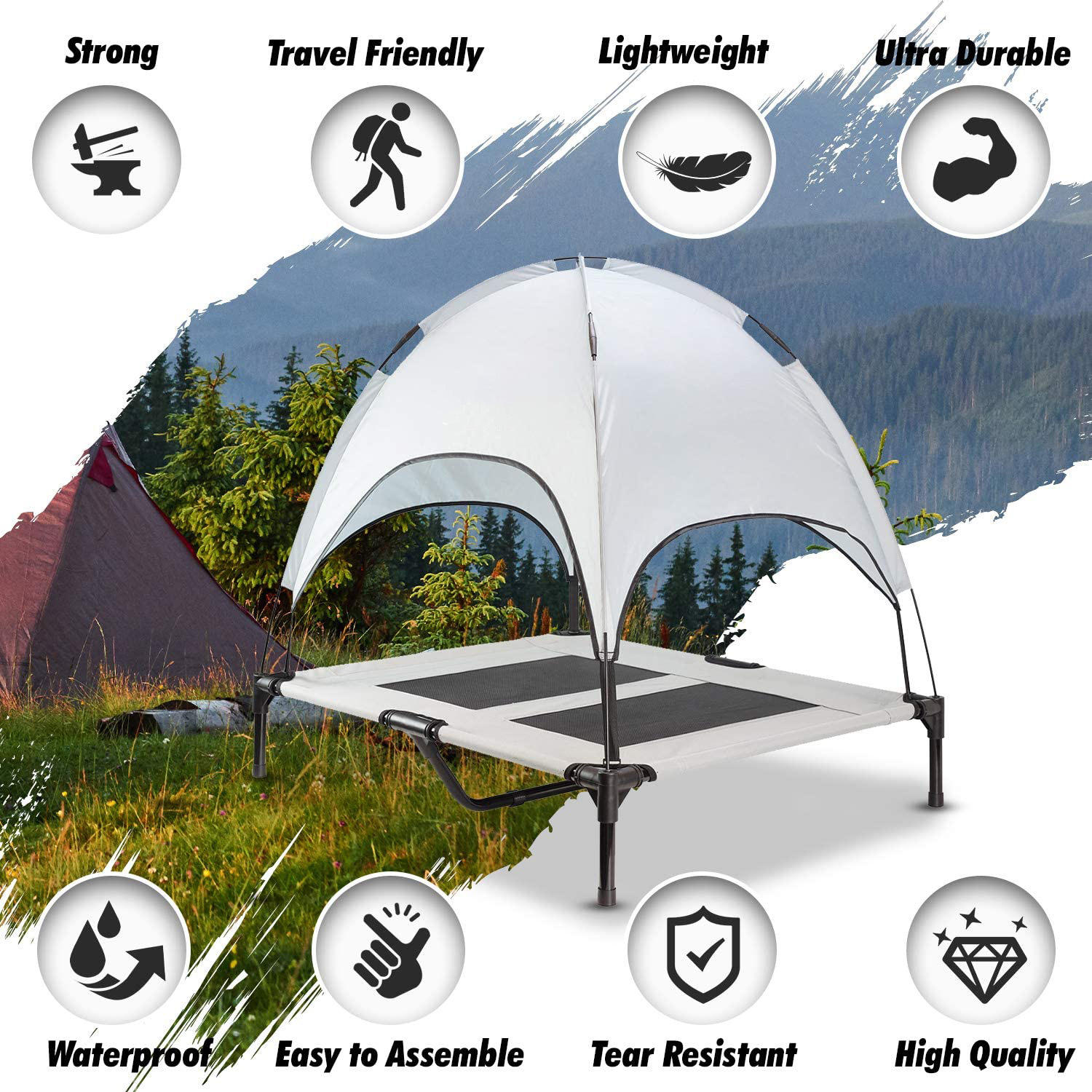 Outdoor Multifunctional Pet Bed XSPB-0063