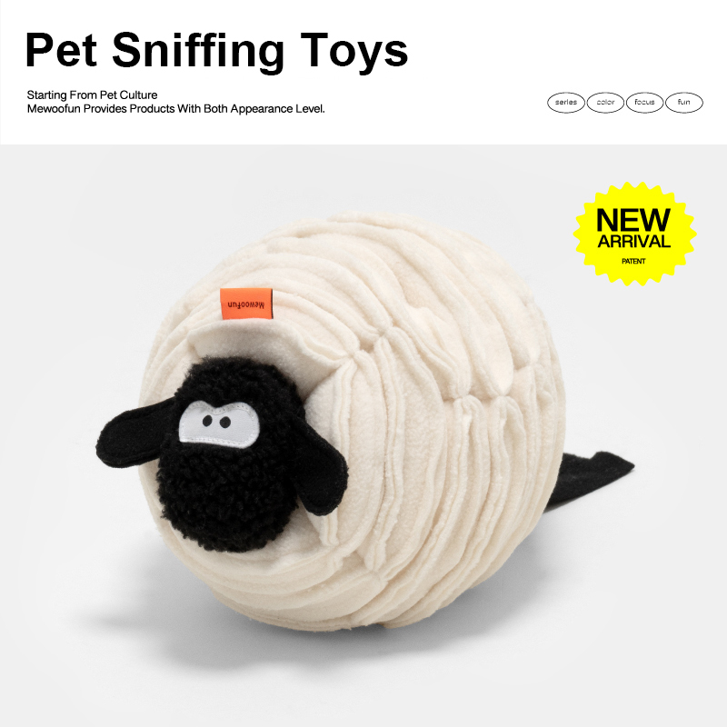 Sheep Shaped Pet Sniffing Toys XSCT-0008