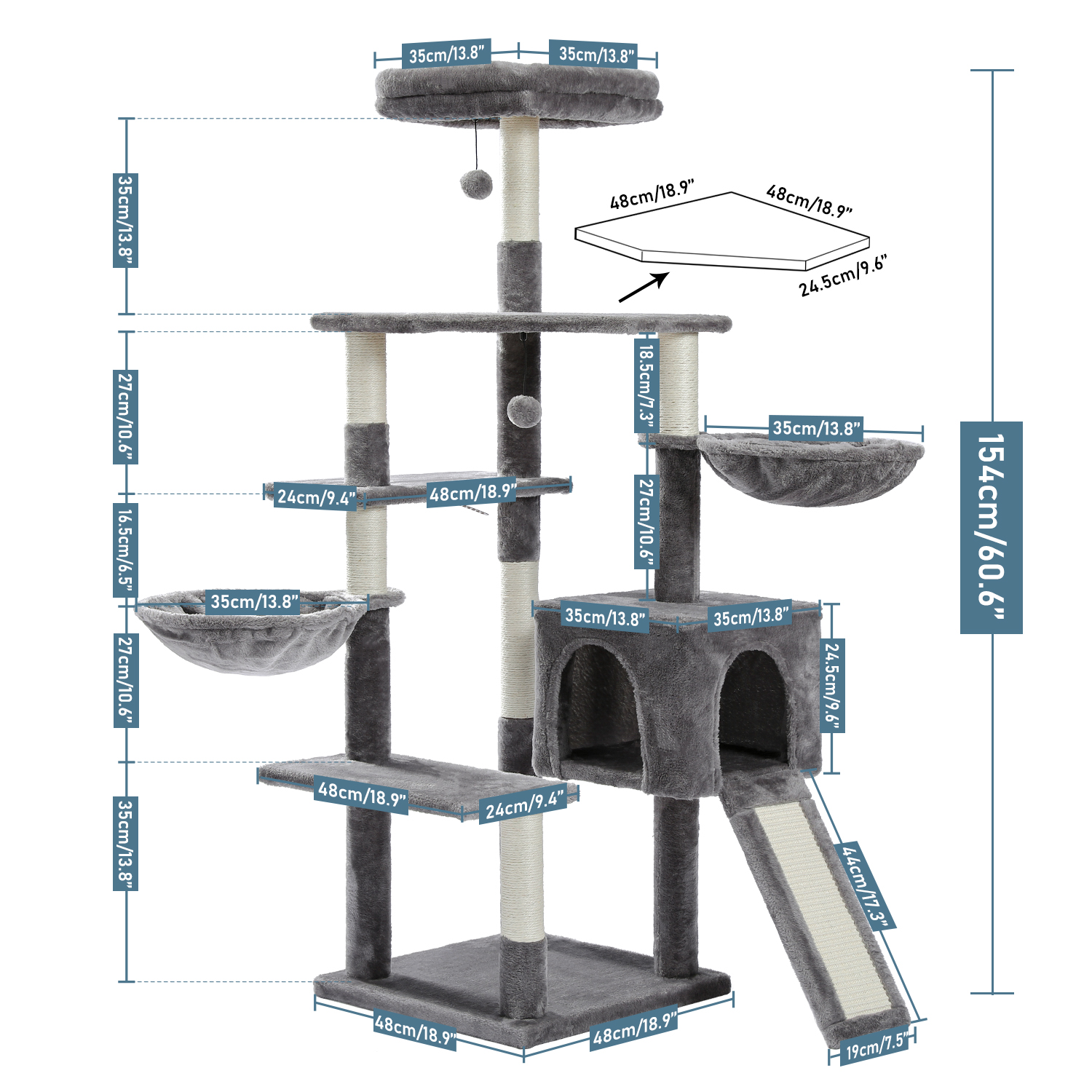 Faddish Cat Clambing Tree XSTS-0079