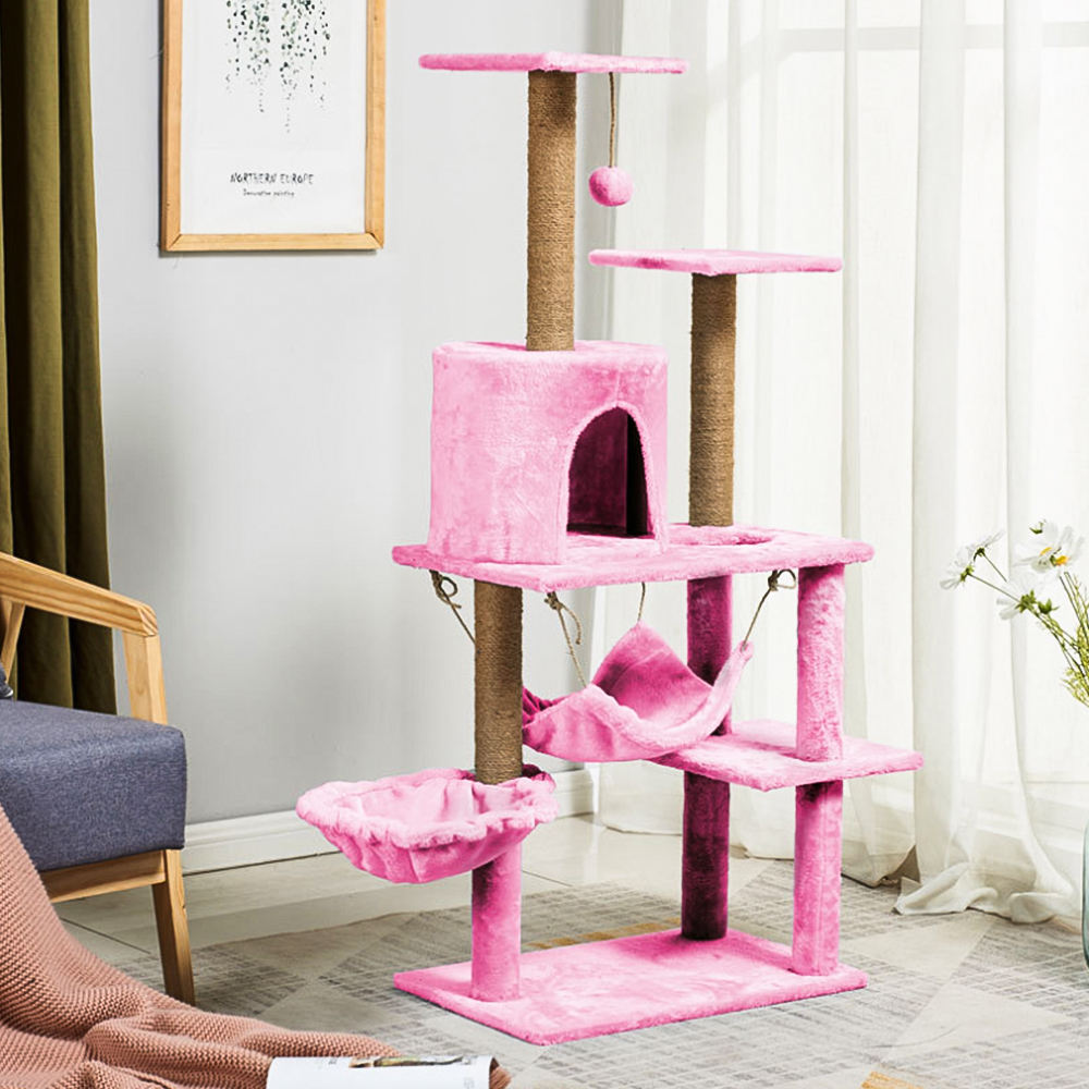 Colourful Cat Clambing Tree XSTS-0081