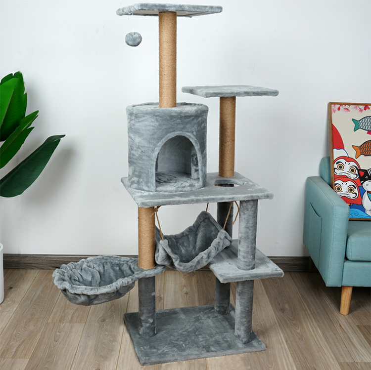 Colourful Cat Clambing Tree XSTS-0081
