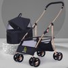 Large luxury four-wheeled pet stroller XSPC-0070
