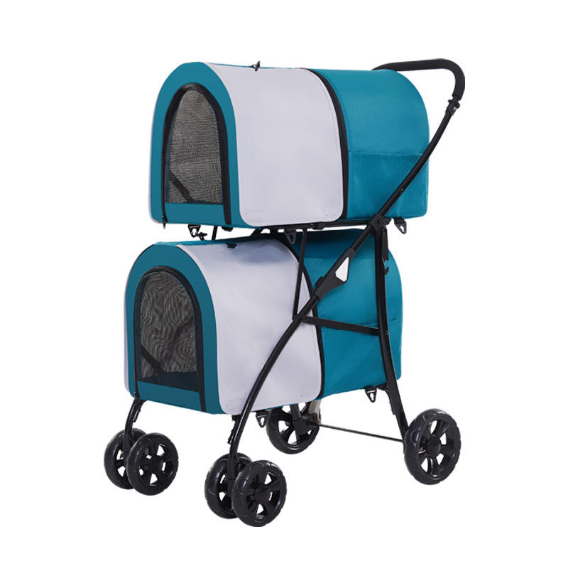 Double Layer Pet Stroller XSPC-0074