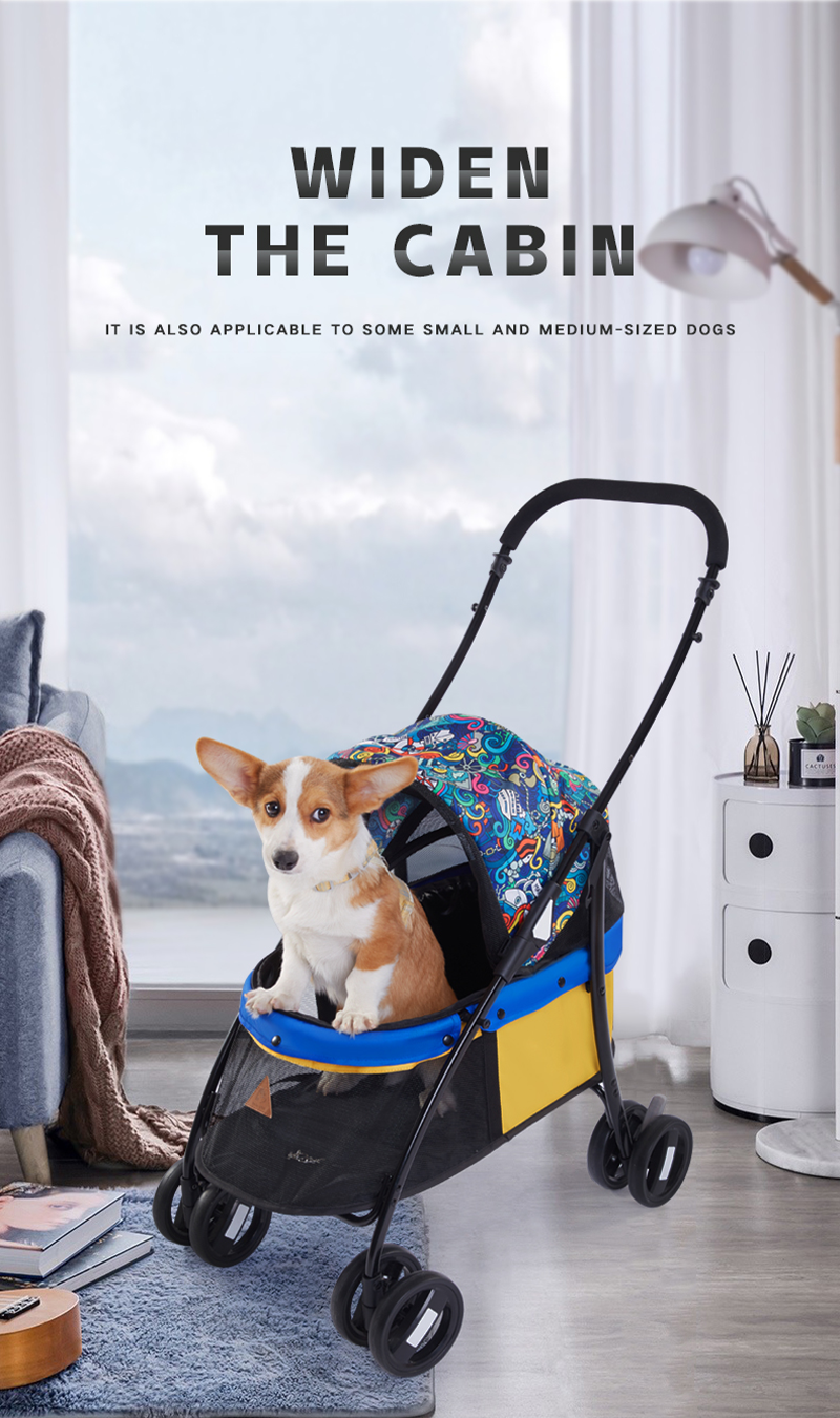 Large Capacity Pet Stroller XSPC-0072